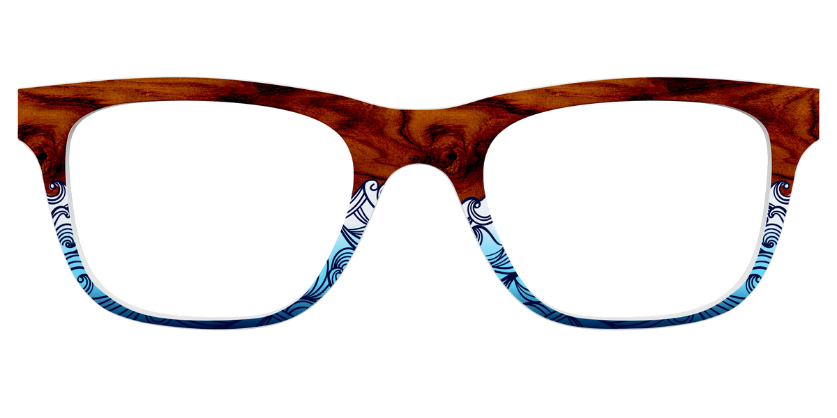 The Blue Wood Waves