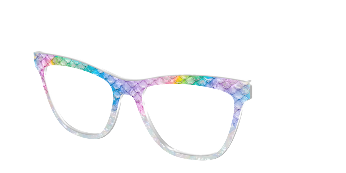 The Rainbow Pearl Scales Crystal