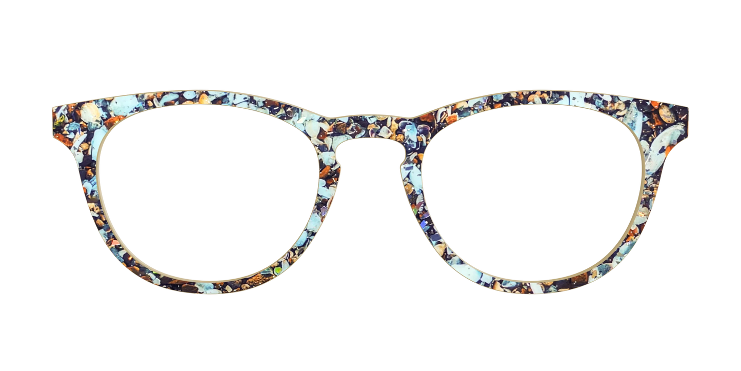 The Seashell Tortoise with Holographic Glitter