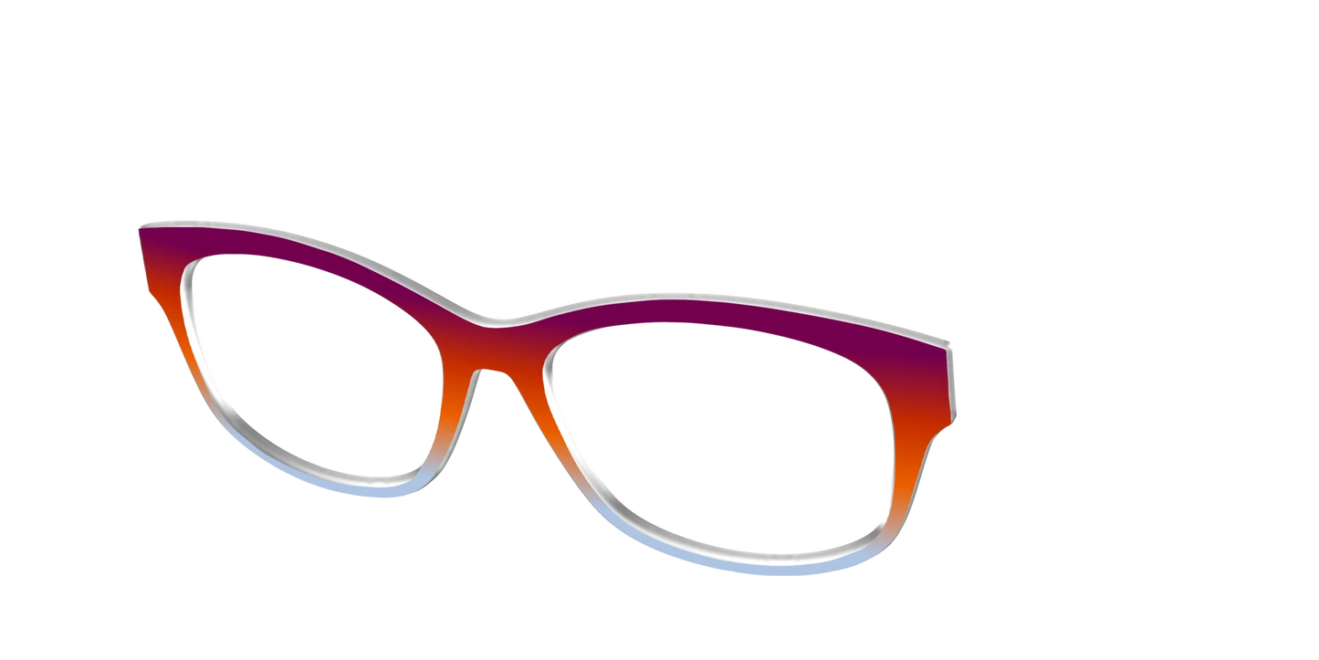 The Raspberry to Periwinkle Gradient