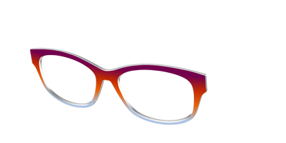 The Raspberry to Periwinkle Gradient