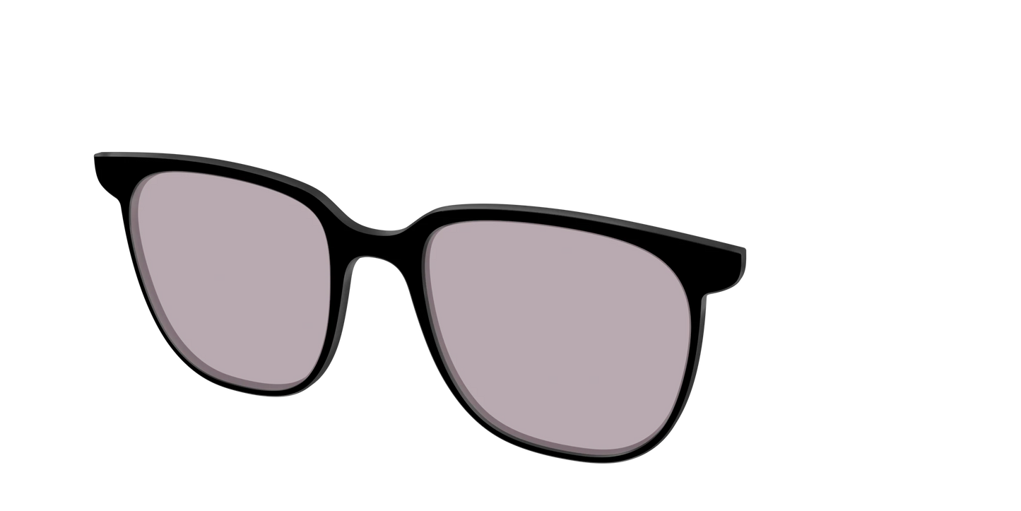 The Black with Gray Gaming Lens