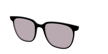 The Black with Gray Gaming Lens