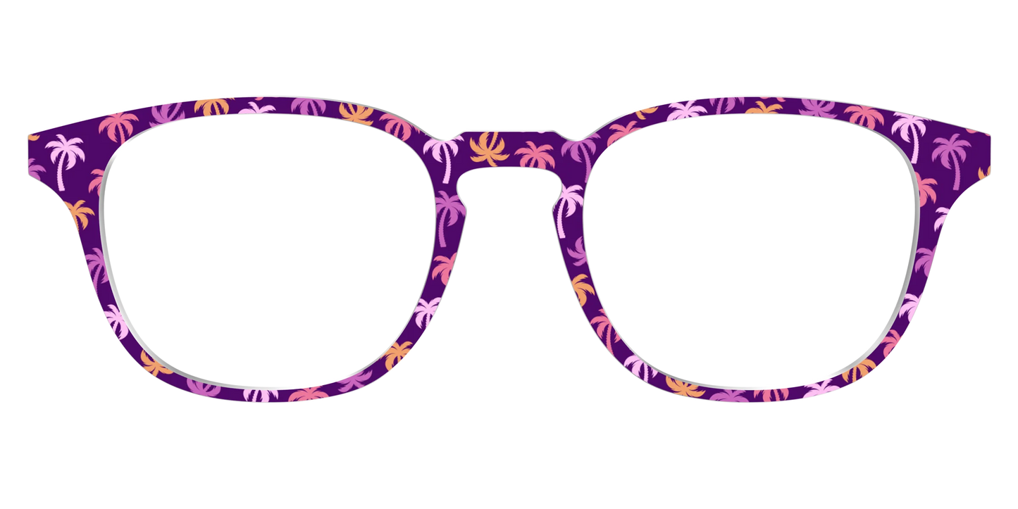 The Violet Palm Trees