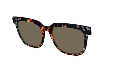 The Polarized Gray & Amber Tortoise Sun Top