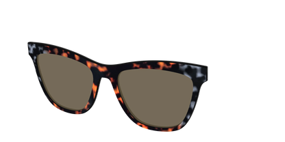 The Polarized Gray & Amber Tortoise Sun Top