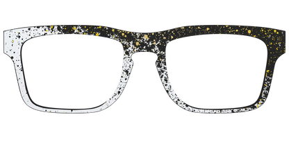 The Black & White Splatter