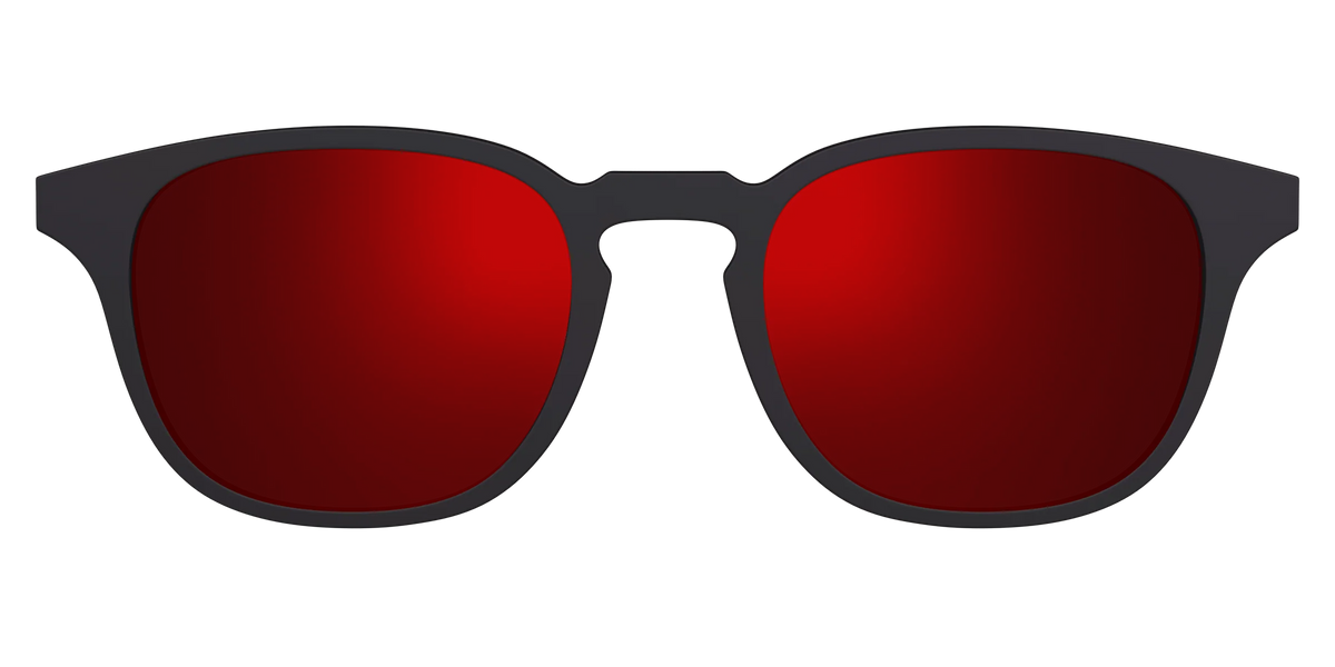 The Polarized Red Reflective Sun Top