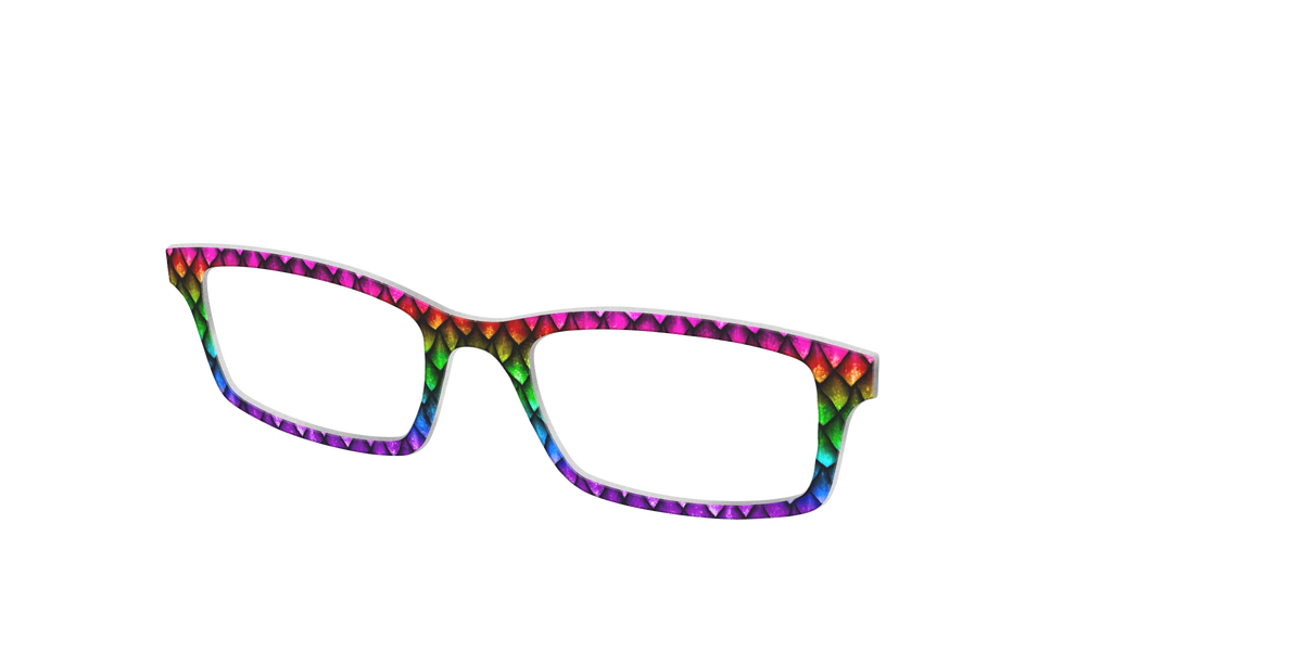 The Rainbow Dragon Scales