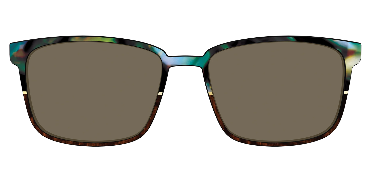 The Polarized Mirage Split with Gold Foil Sun Top
