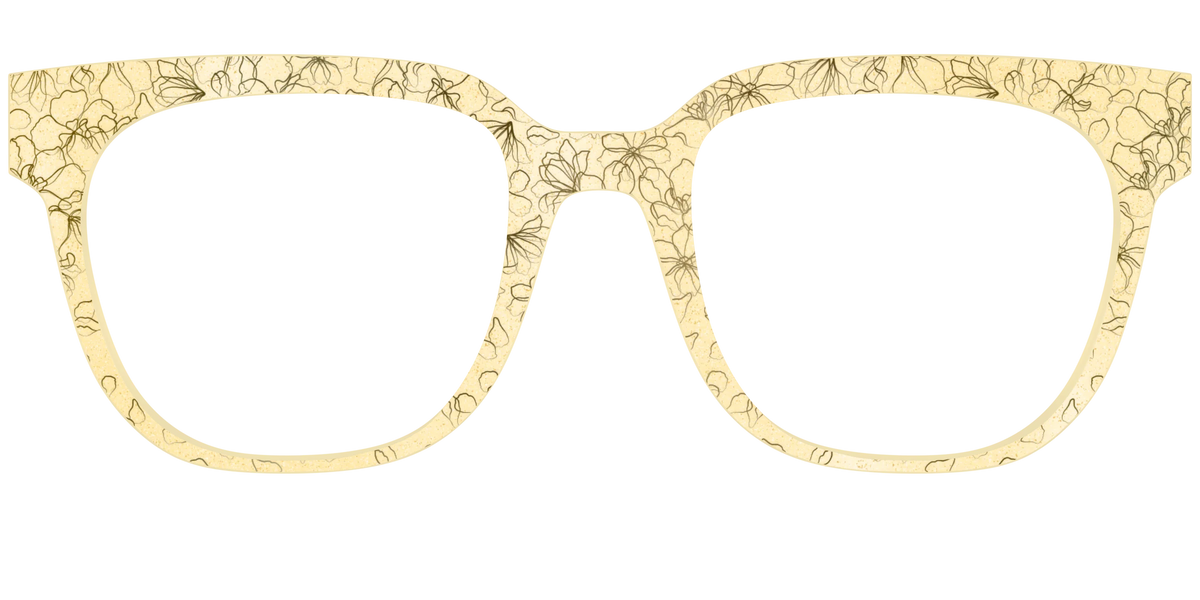 The Yellow Shimmer Petals with Gold Foil