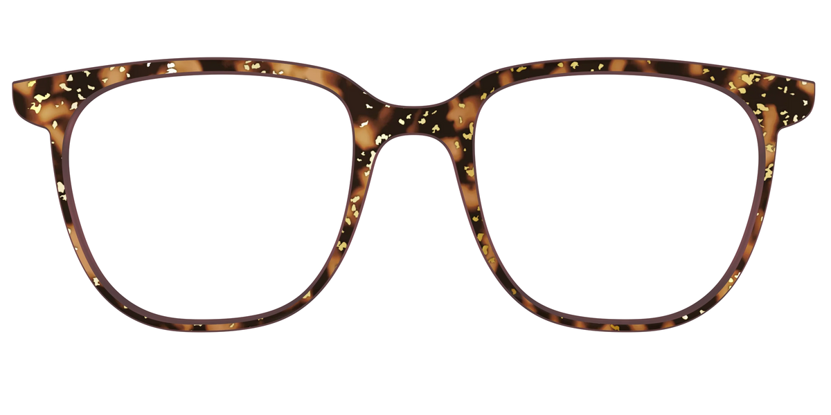 The Sandalwood Tortoise with Gold Foil