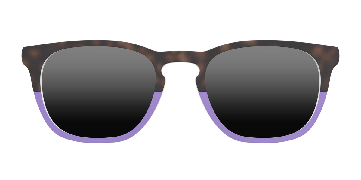 The Polarized Purple Tortoise Sun Top