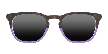 The Polarized Purple Tortoise Sun Top