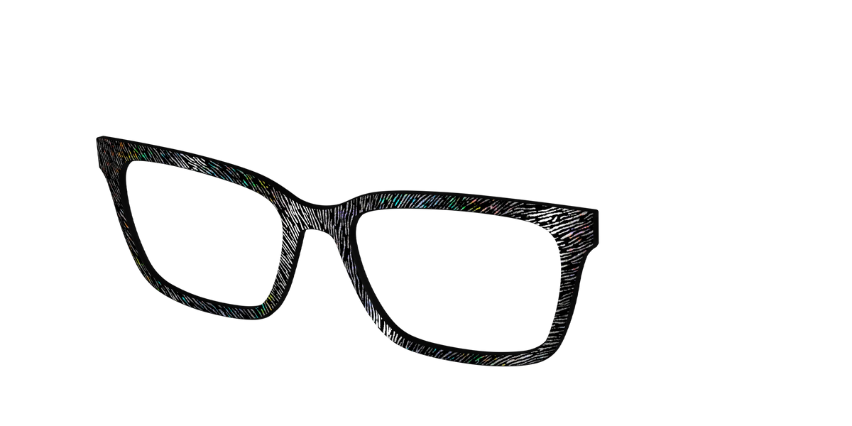 The Silver Holographic Spell Sparks
