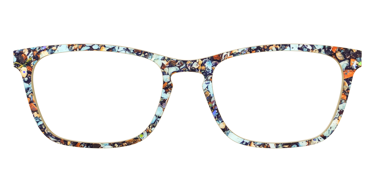 The Seashell Tortoise with Holographic Glitter