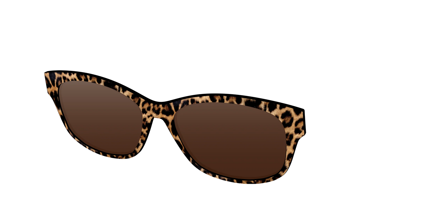 The Polarized Cheetah Spots Sun Top