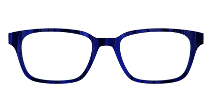 The Indigo Moire Stripes
