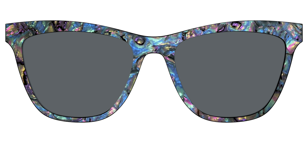 The Polarized Midnight Abalone Sun Top