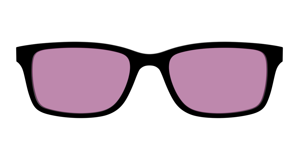 The Black with Pink Racquet Sport Lens