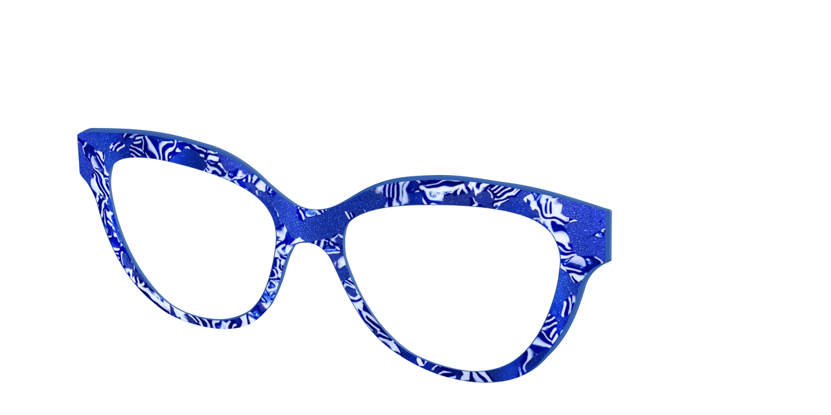 The Navy Shimmer Mosaic