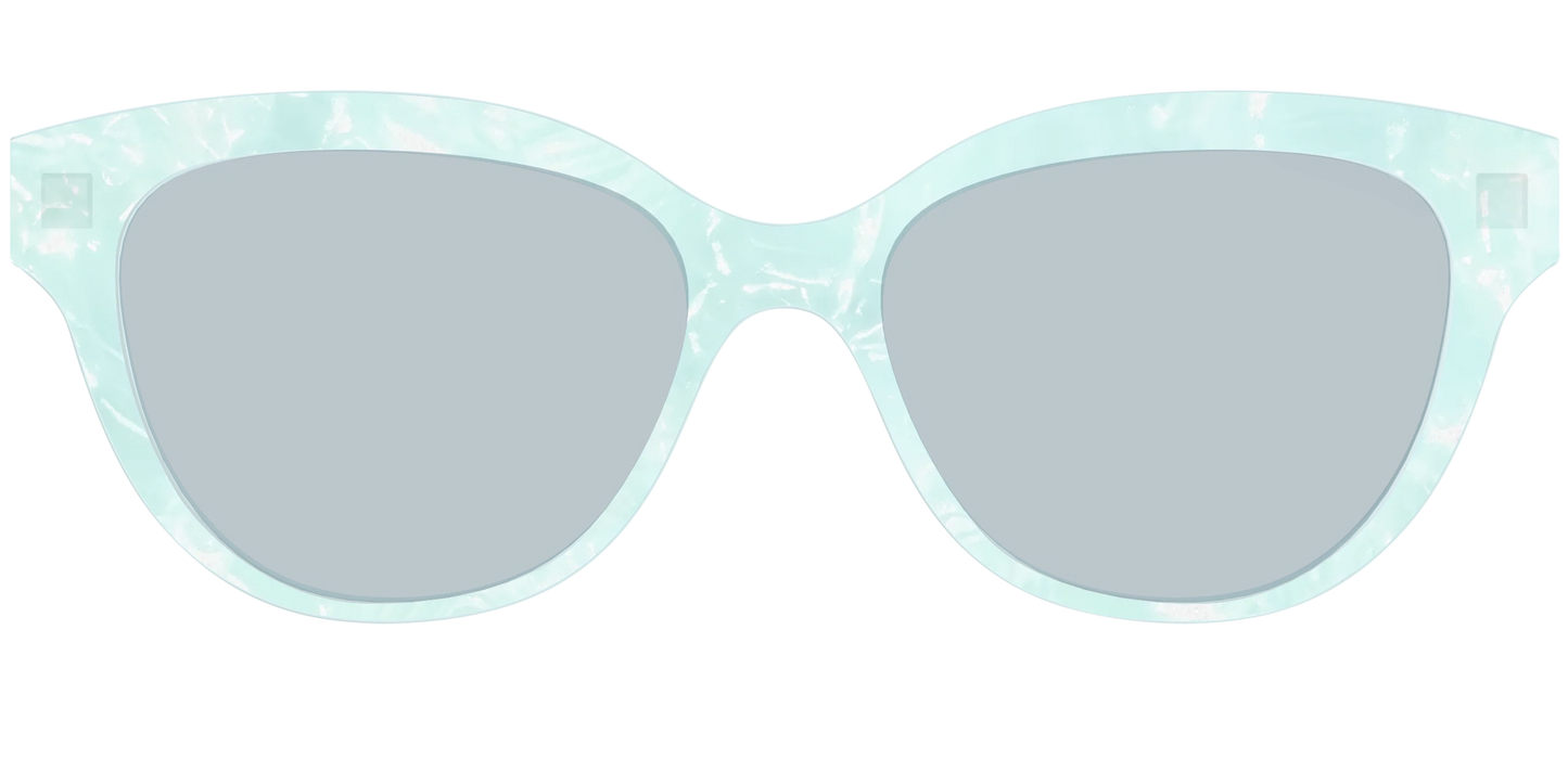 The Oceanic Pearl with Slate Blue Lens