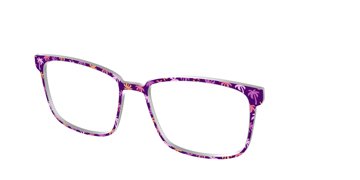 The Violet Palm Trees