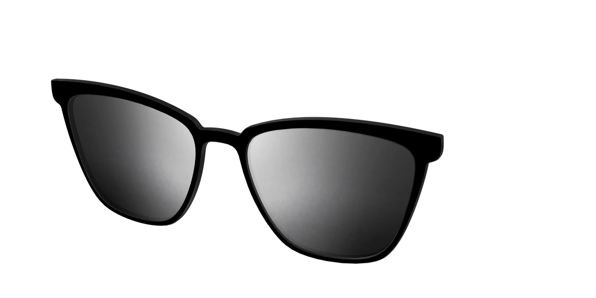 The Polarized Silver Reflective Sun Top