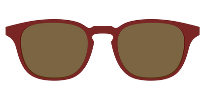 The Polarized Burgundy Sun Top