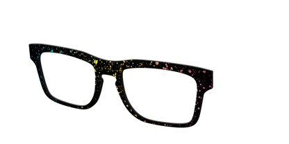 The Rainbow Foil Splatter