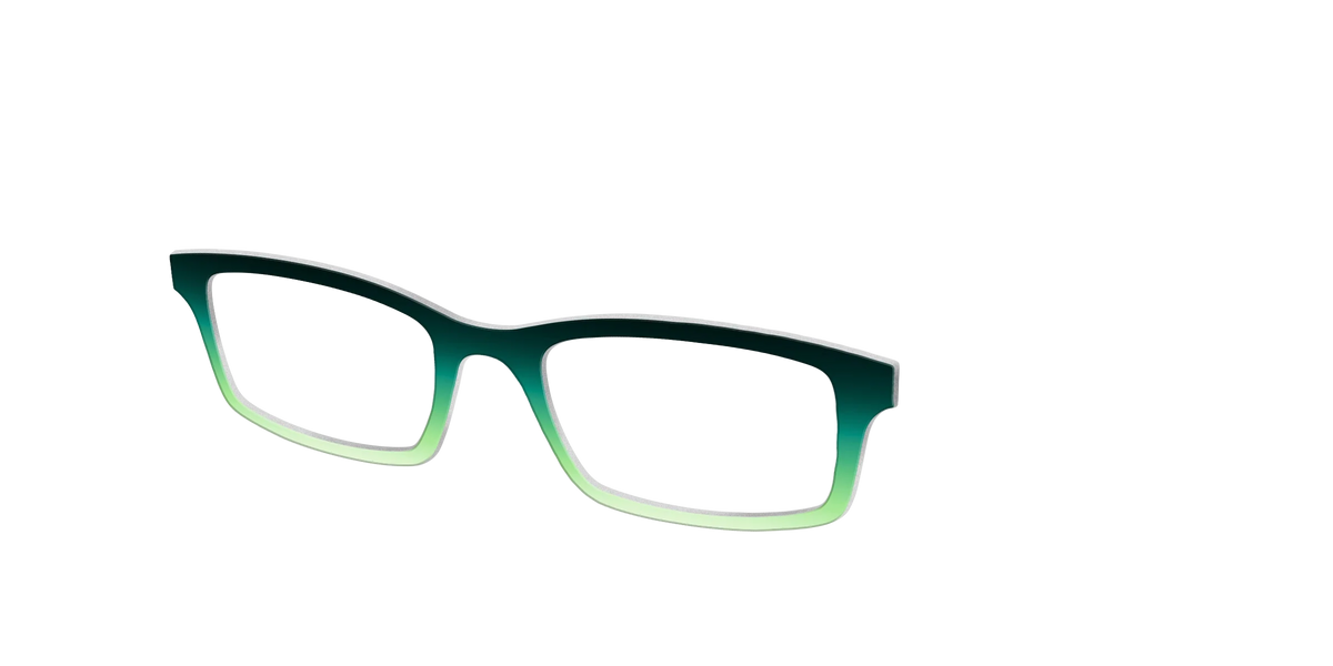 The Jade to Chartreuse Gradient