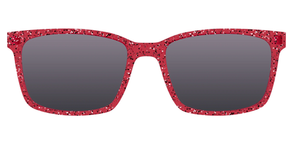 The Polarized Ruby Sparkle Sun Top