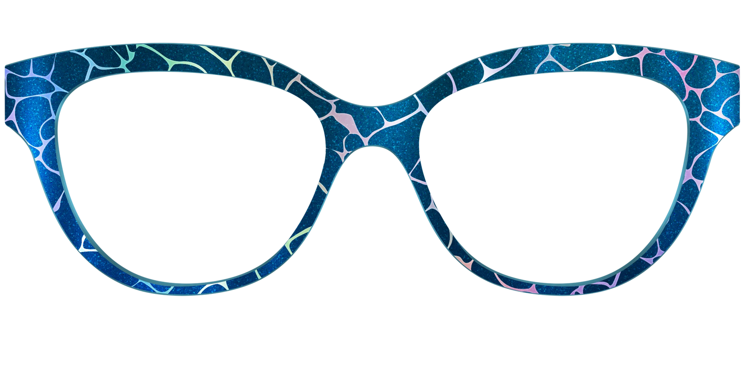 The Teal Shimmer Holographic Pool