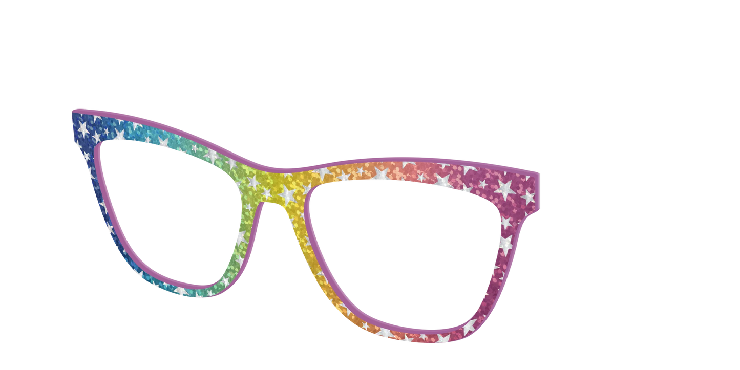 The Iridescent Rainbow Stars