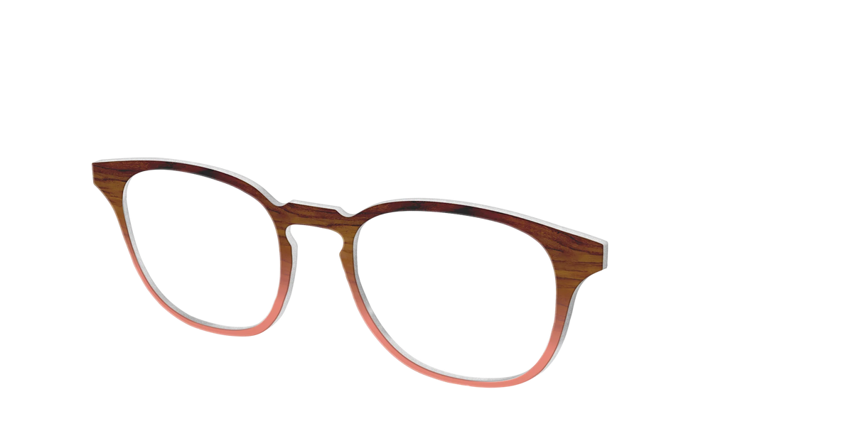 The Woodgrain to Peach Gradient