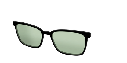 The Black With Sage Green Lens