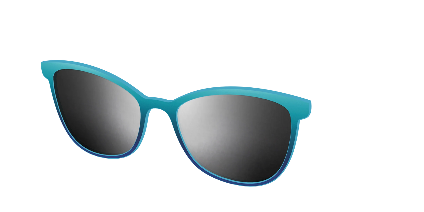 The Polarized Ocean Blue Sun Top