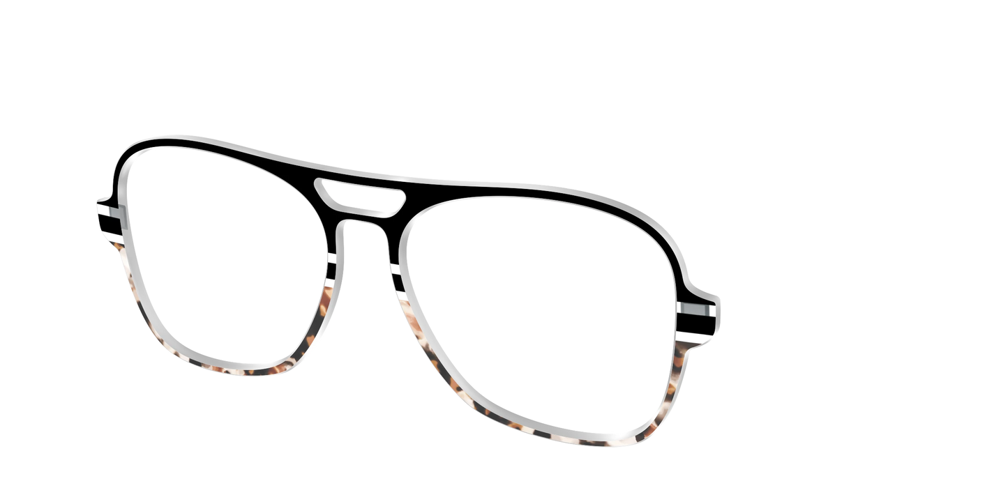 The Chic Tortoise Crystal Split