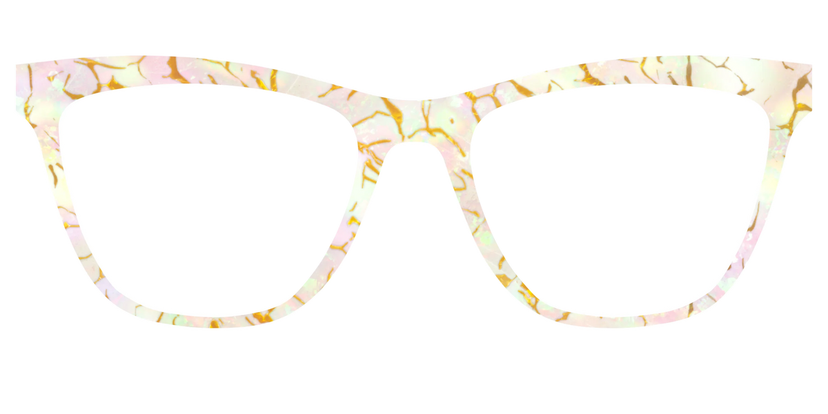 The Opalescent Pearl with Gold Streaks