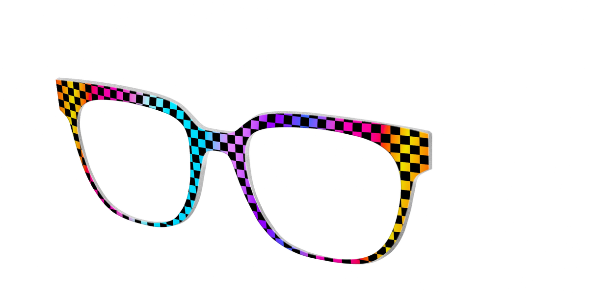 The Rainbow Checkerboard