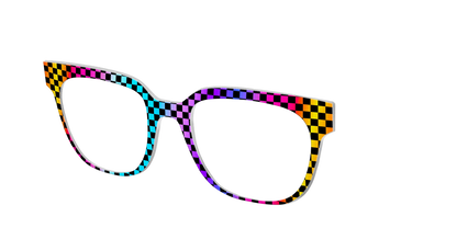 The Rainbow Checkerboard