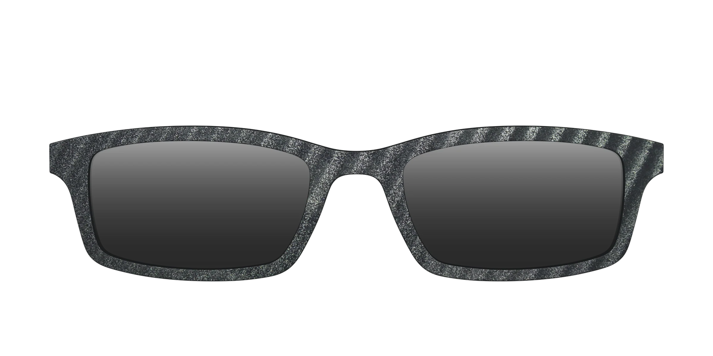 The Polarized Obsidian Stripe Sun Top