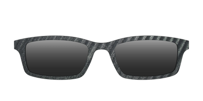 The Polarized Obsidian Stripe Sun Top