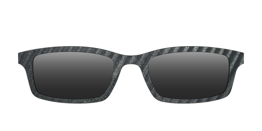 The Polarized Obsidian Stripe Sun Top