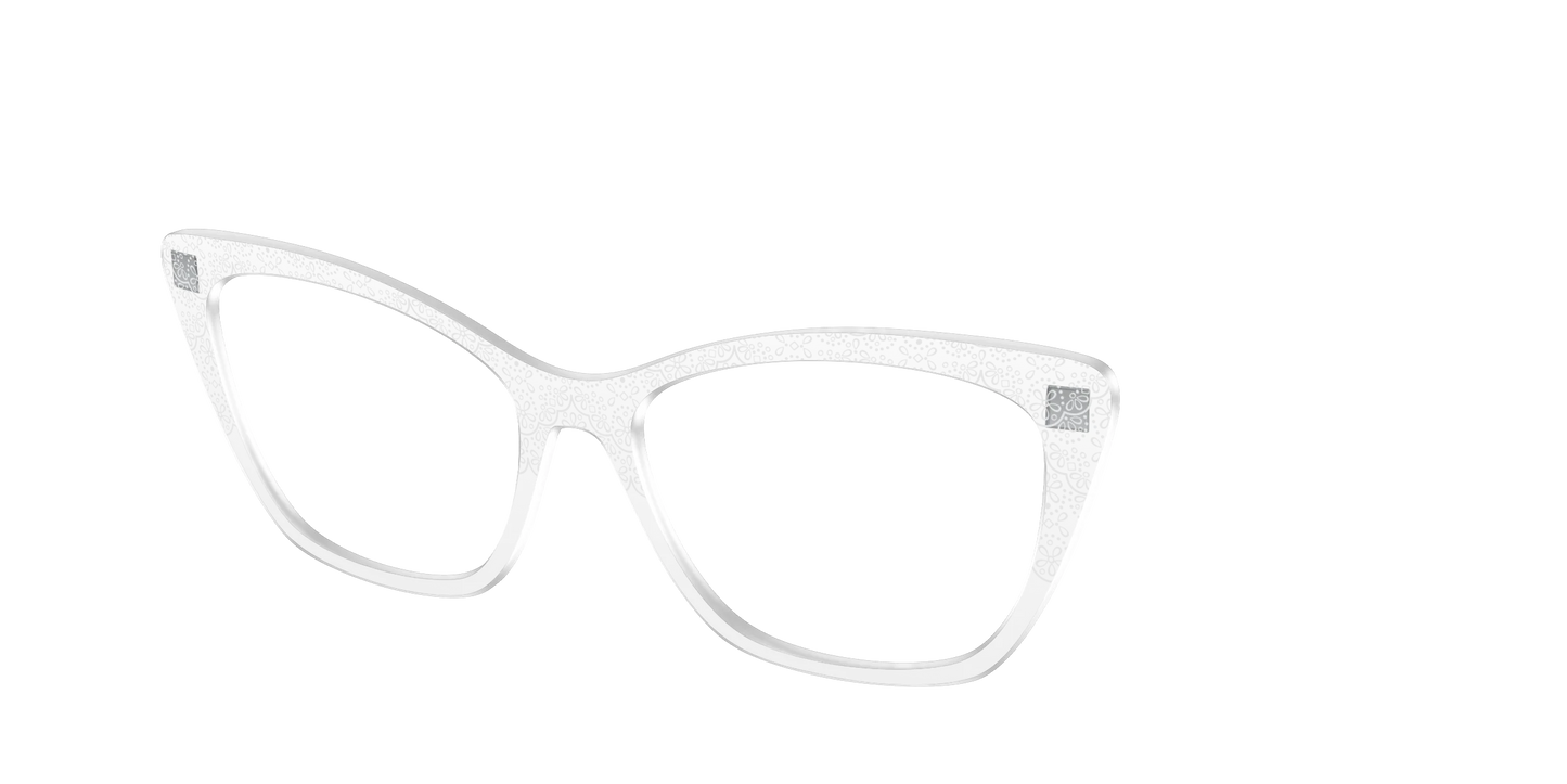 The White Eyelet Crystal