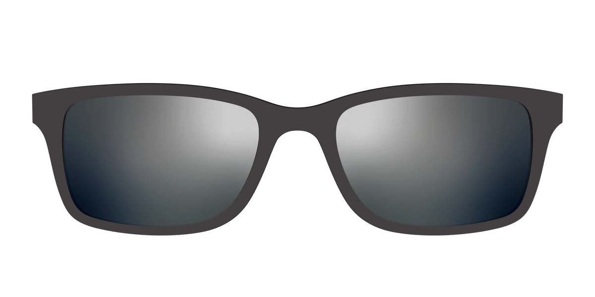 The Polarized Silver Reflective Sun Top