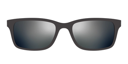 The Polarized Silver Reflective Sun Top