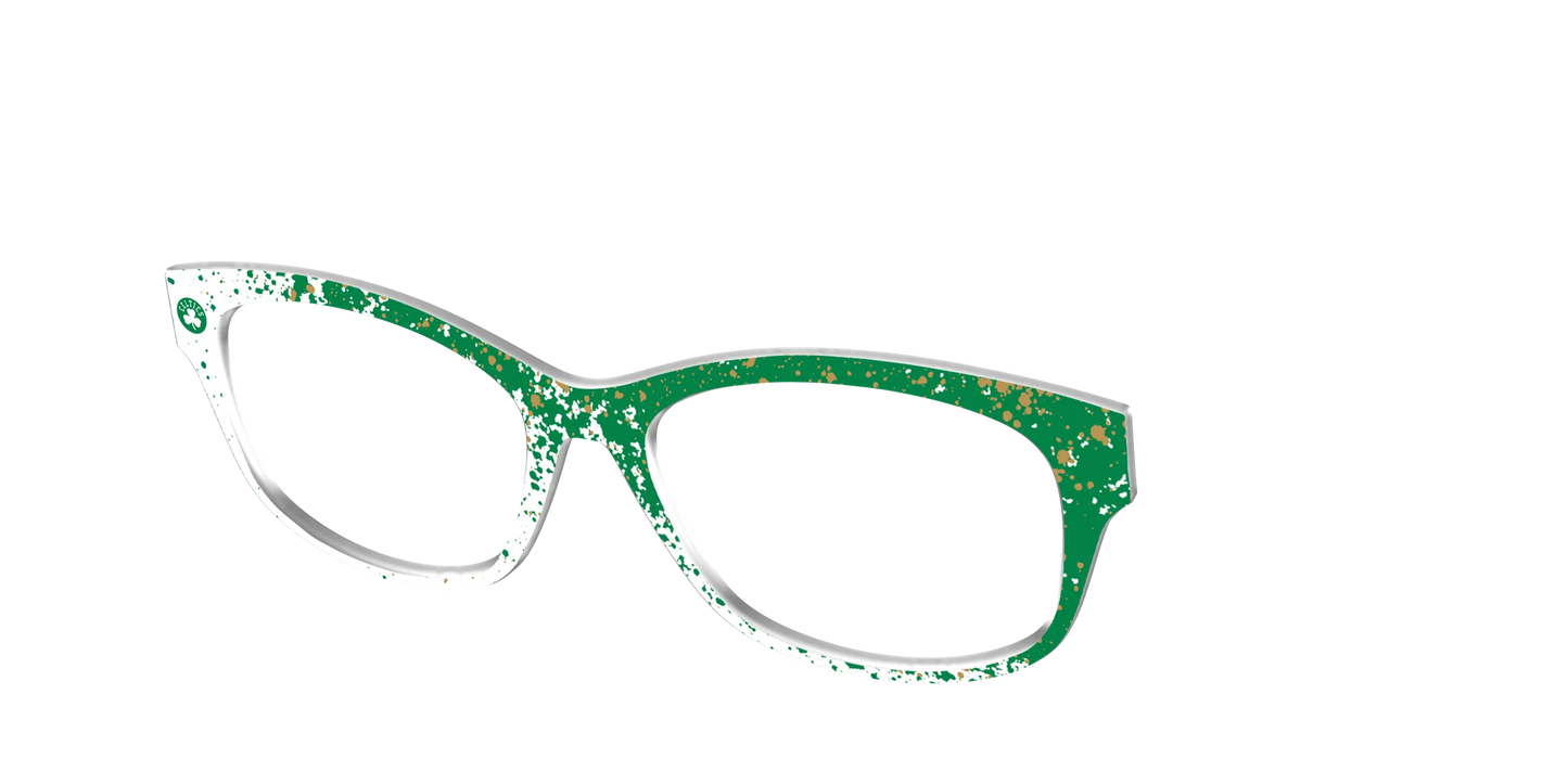 Celtics Splatter