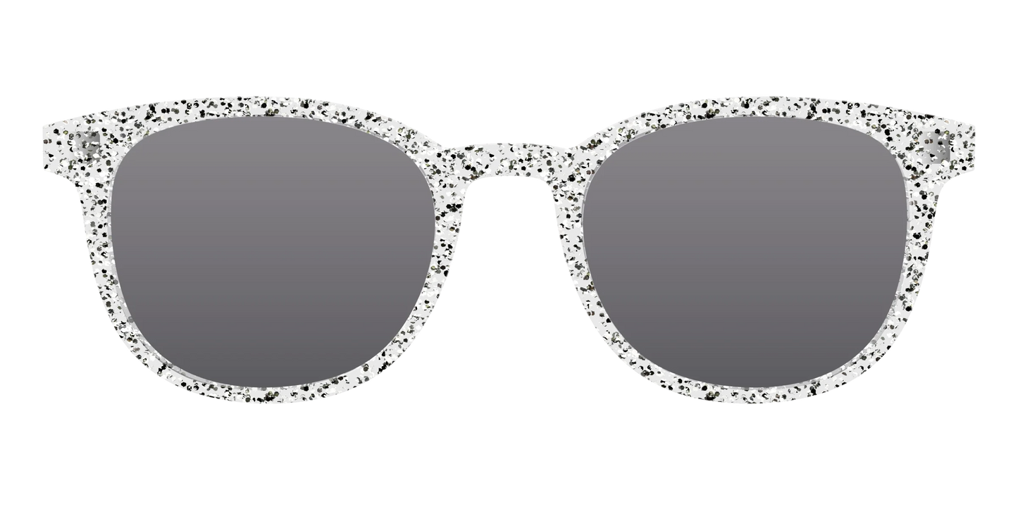The Polarized Silver Sparkle Sun Top