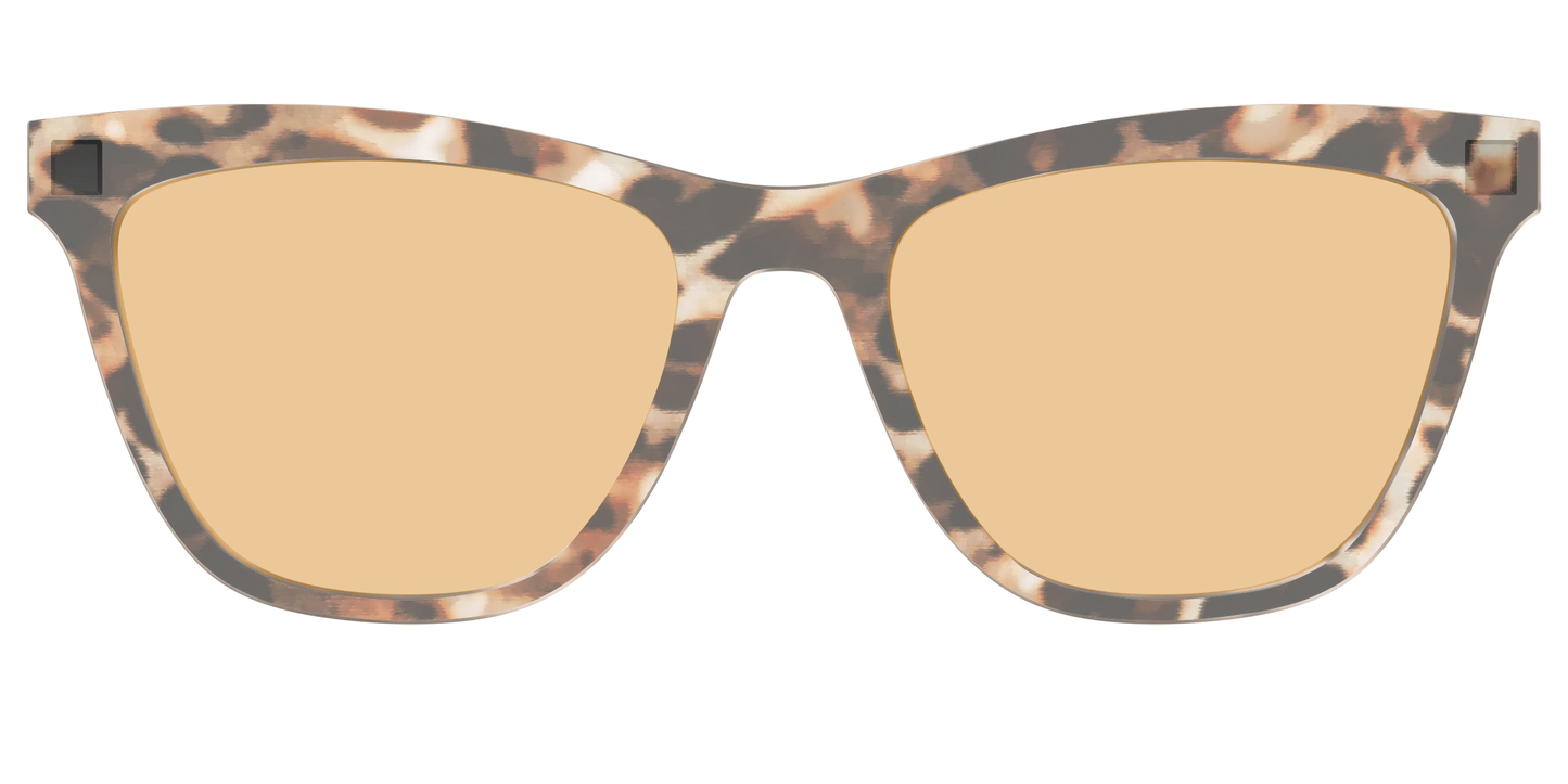 The Neutral Tort Crystal With Umber Brown Lens